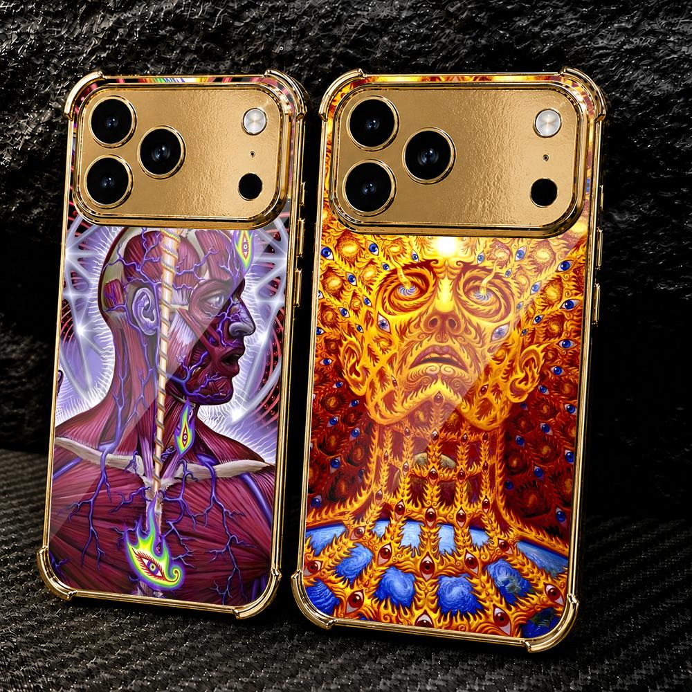 Apple Iphone 15 Pro Max - Эстетичный чехол для телефона A-Alex Grey