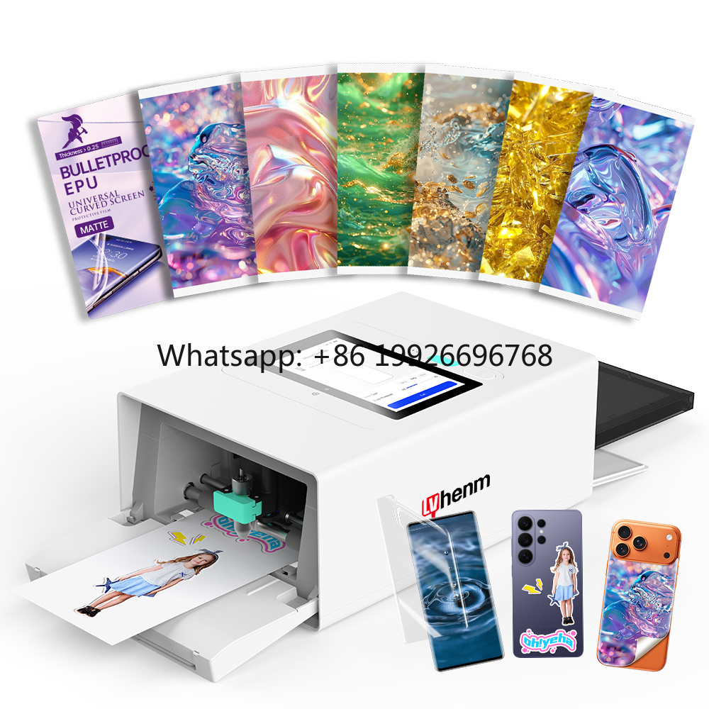 Hydrogel Screen Protector - Высококачественная печать изображений с ИИ-экстракцией для