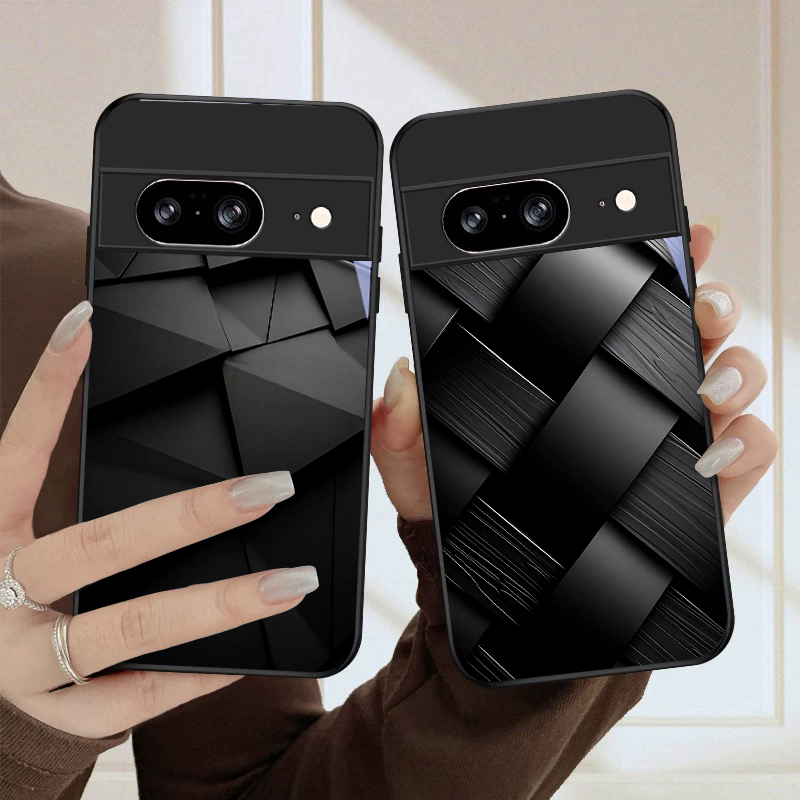 Черный стеклянный чехол для те – обзор и цена Google Pixel 8A